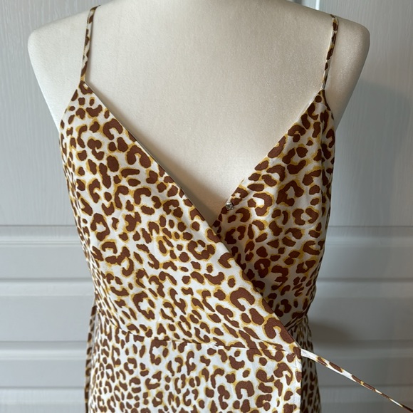 Leopard Wrap Dress - Picture 10 of 10